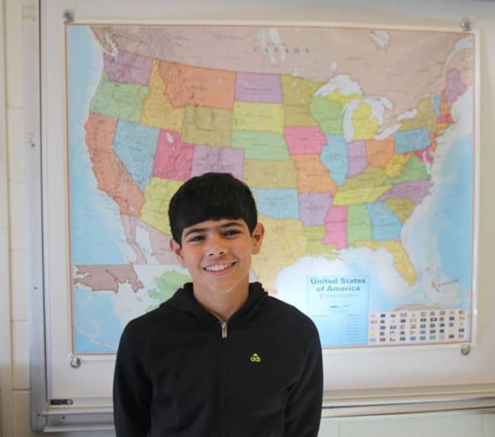 Pelham Middle School 8th-grader will take part in the state Geographic Bee on March 31.