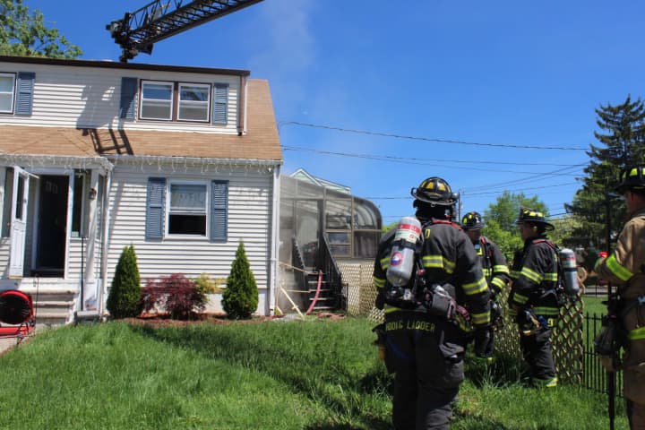 The fire at the Saddle Brook home on Belli Terrace was confined to basement.