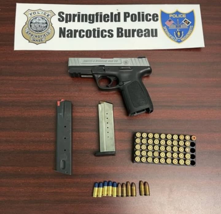 Illegal weapons and ammo were seized by the Springfield Police Department.