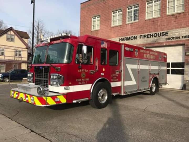 Croton&#x27;s new Rescue 18 fire truck.