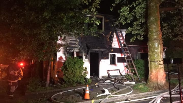 A fire displaced several in Mount Vernon.