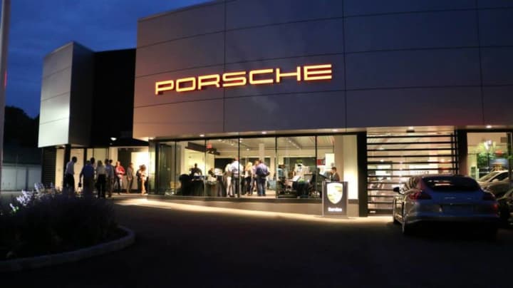 Porsche of Larchmont has been targeted by car thieves twice this year.