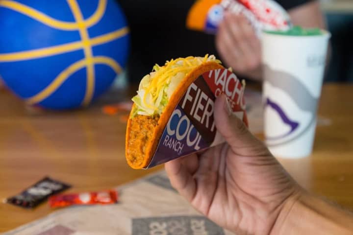 Grab your free taco before 6 p.m. from Taco Bell.
