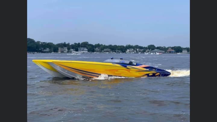 Corey Molinari posted this photo of a boat to his Facebook page.