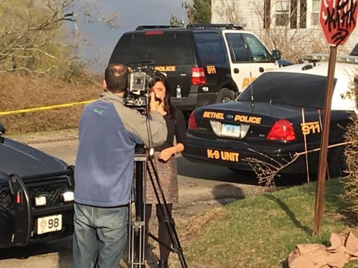 Media and police descended on a quiet neighborhood in Bethel after an apparent murder-suicide attempt left a 76-year-old man dead in his home.