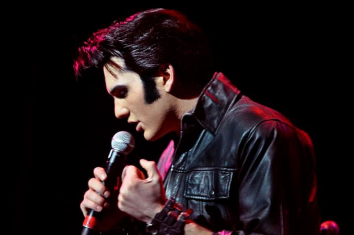 “Elvis” tribute artist Cody Ray Slaughter.