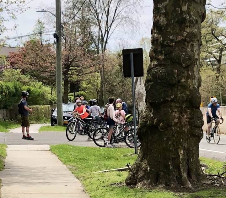 There was not proper social distancing in Westchester as &quot;Bicycle Sundays&quot; returned during the COVID-19 crisis.