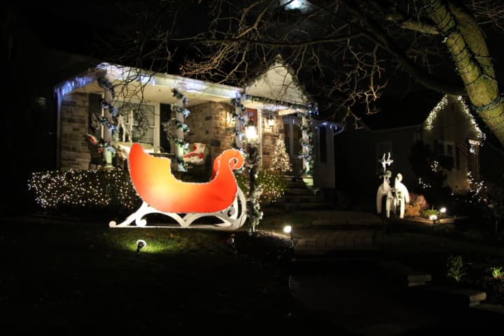 First place winner, Best Theme -- 2015 Hasbrouck Heights Holiday Decorating Contest.