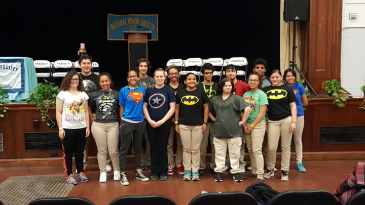 Garfield high-schoolers recently wore superhero t-shirts to school -- both for the freedom of it and to raise money for autism.