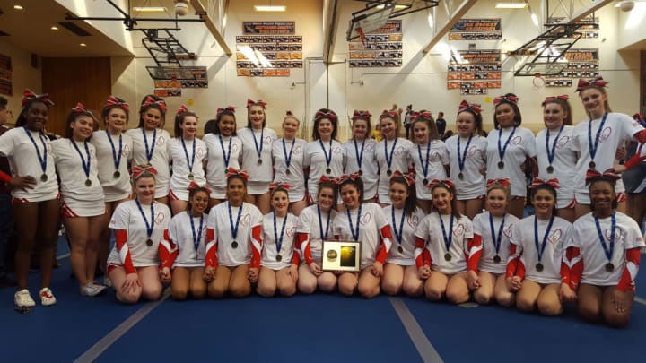 The North Rockland varsity cheerleaders won their Section 1 title and qualified for the state championships on Saturday. Squads from Putnam Valley and New Rochelle also advanced during the competition in White Plains.
