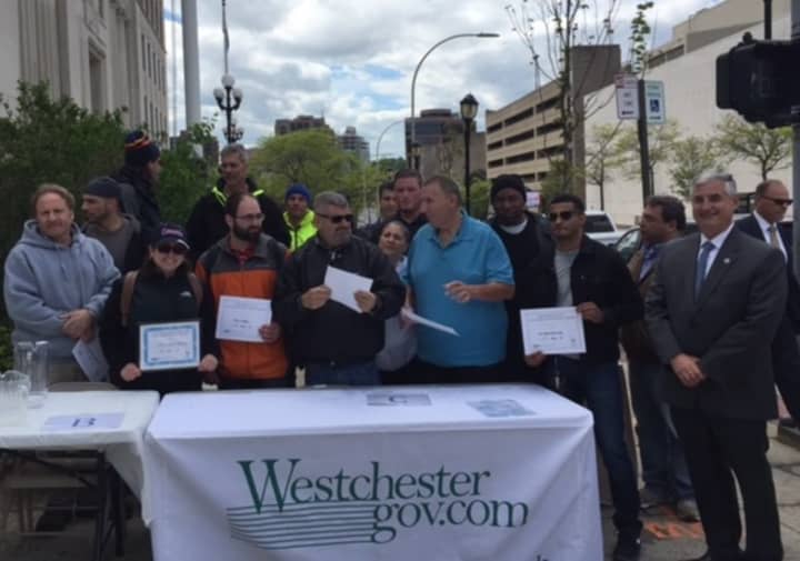 Yonkers was honored with the best water in Westchester Tuesday.