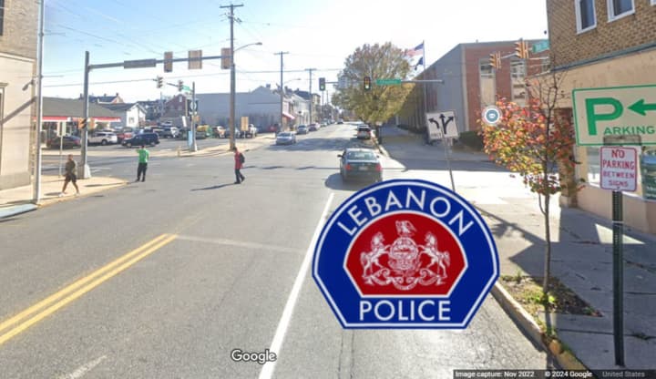 The intersection of 8th and Chestnut streets in Lebanon were a pedestrian was struck on Friday morning, authorities say.&nbsp;