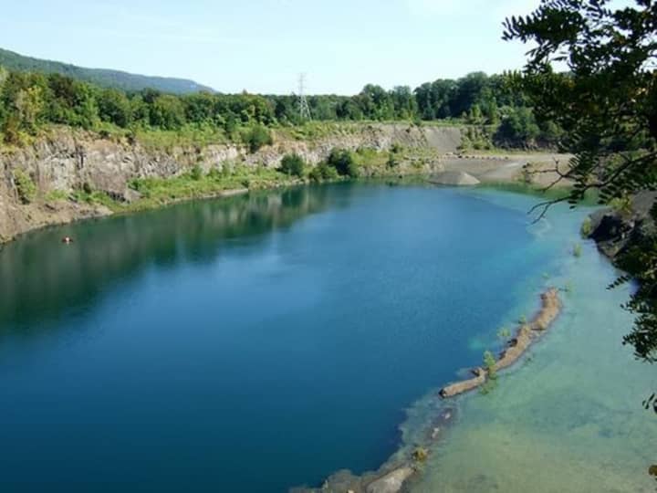 Ramapo police arrested 13 for trespassing at the quarry.
