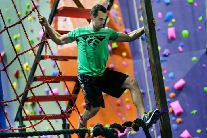 Climb for a Cause and help Puerto Rico -- at a fundraising event at High Exposure Climbing Gym in Northvale, N.J.