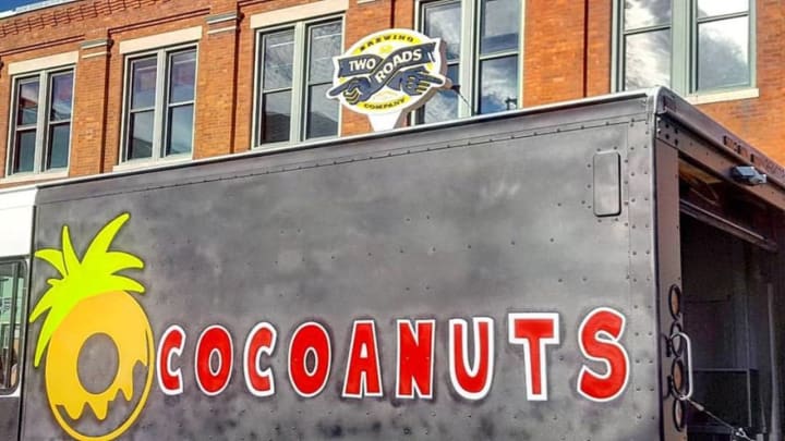 The Cocoanuts truck at Two Roads Brewing.