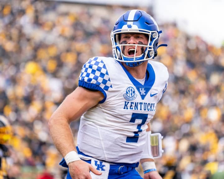 University of Kentucky quarterback Will Levis, who was born in Newton, Mass., and grew up in Middletown, Conn., was a potential No. 1 pick heading into the NFL Draft Thursday night, April 27. Thirty-two picks later, he&#x27;s still on the board.