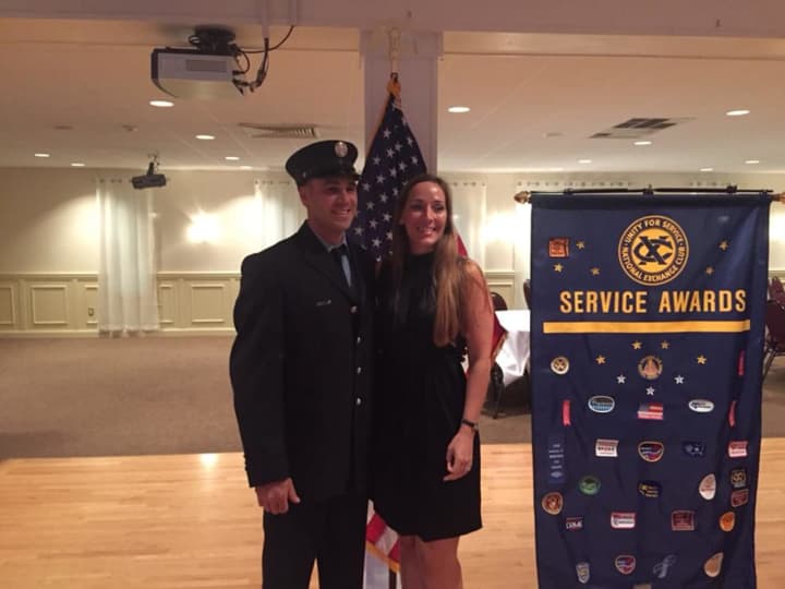 Firefighter Mike Vitolo and his wife Kerri