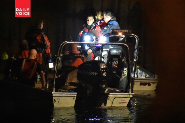 Several dive teams and other responders converged on the Passaic River between Passaic and Wallington.