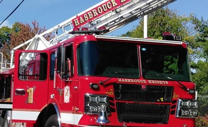 Hasbrouck Heights firefighters rescued the victim.
