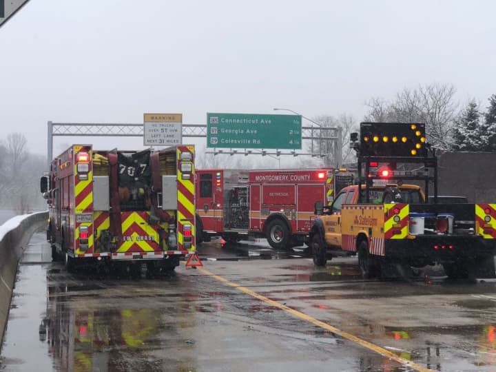 A Maryland Department of Transportation Authority vehicle was involved in the fatal crash.