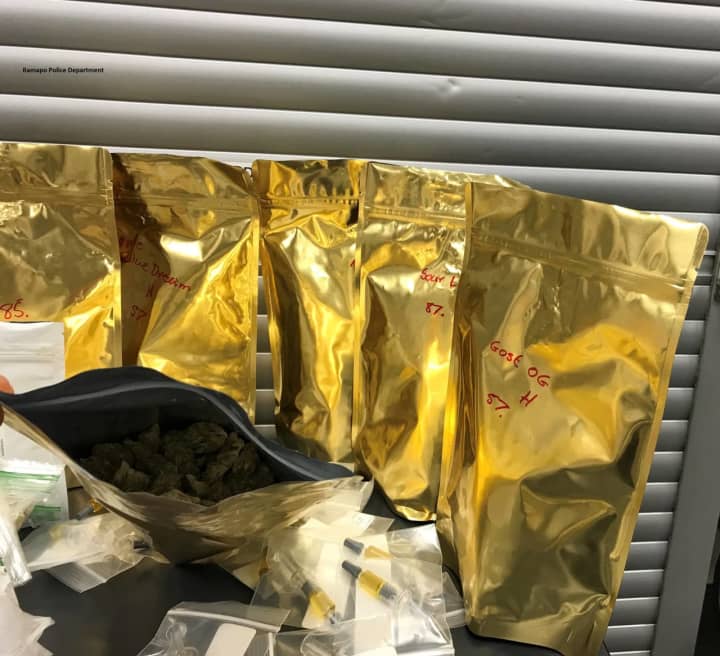 Ramapo Police busted a teenager with more than two pounds of pot in Monsey.
