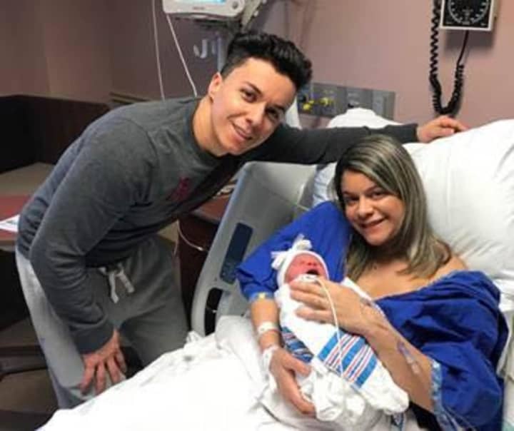 Manny Araujo and Lanine Afonso of Kearny welcome baby Micyala.