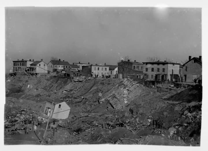A landslide in Haverstraw killed 19 people in 1906