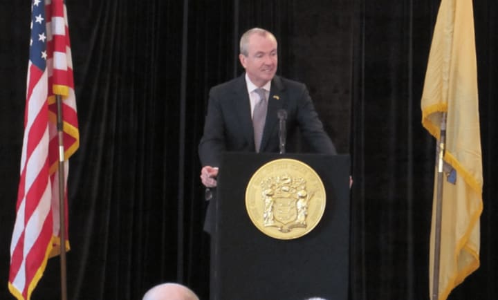 NJ Governor Phil Murphy keeps the Affordable Health Care Act alive in Hackensack.
