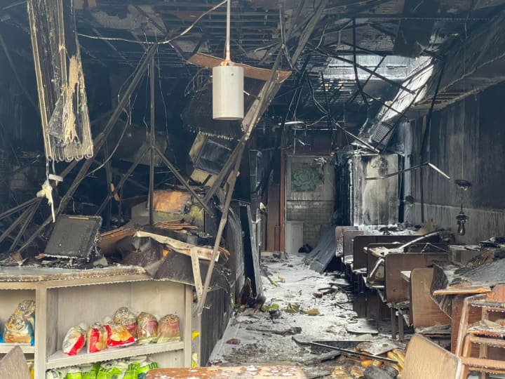 A massive fire destroyed a popular Morris County sandwich shop Wednesday morning, authorities said.