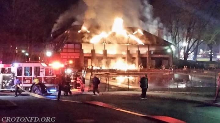 A teenager has been arrested in connection to the Briarcliff Manor Pavilion fire two years ago.