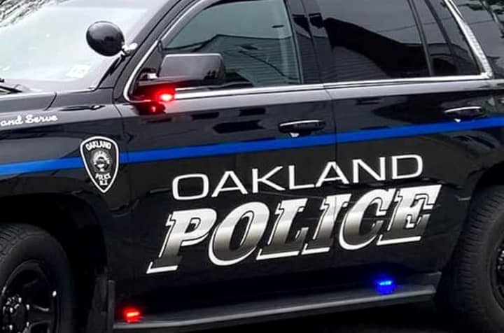 The front-seat pickup truck passenger was hospitalized as a precaution, Oakland (NJ) police said.