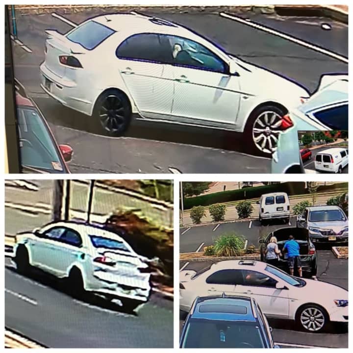 The vehicle pictured above was involved in a recent theft at Ultimate Tan on Church Street in Flemington, local police said in a release on Monday, June 27.