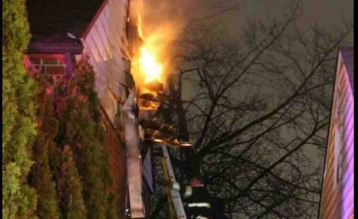A Hasbrouck Heights family of four was displaced following a house fire earlier this month.