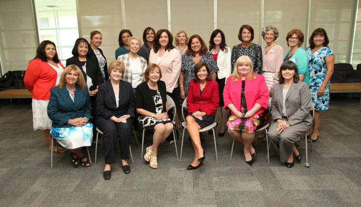 Businesswomen met with New York State Leiutenant Governor Kathy Hochul at Rockland Community College.
