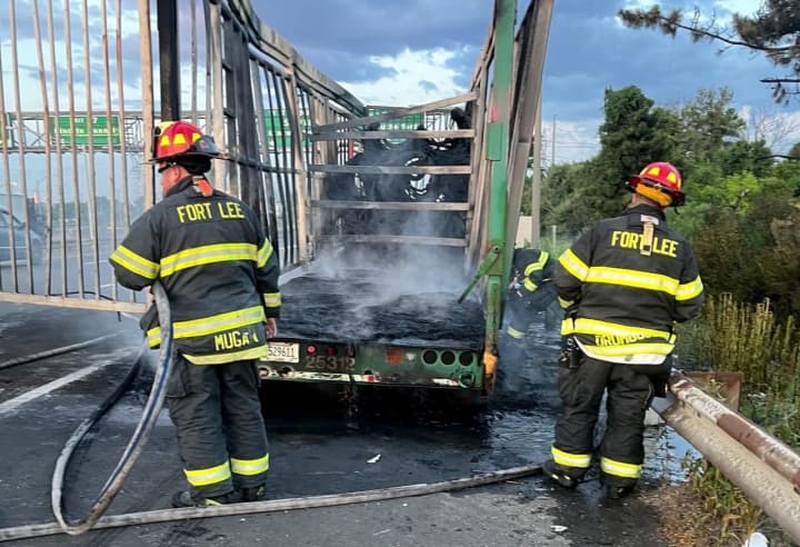 I-95 tractor-trailer fire