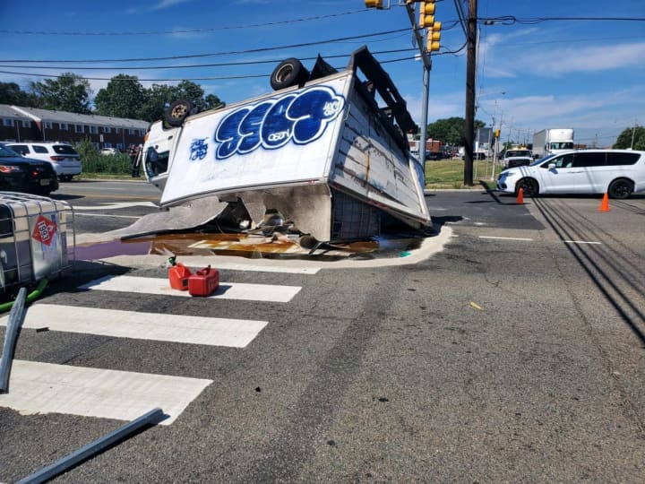 A crash on Route 46 was causing serious delays and detours in Morris County, authorities said.