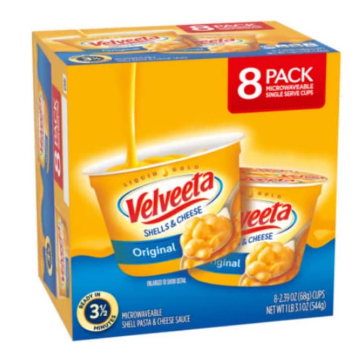 The Velveeta Shells and Cheese product at the center of the federal class action lawsuit.