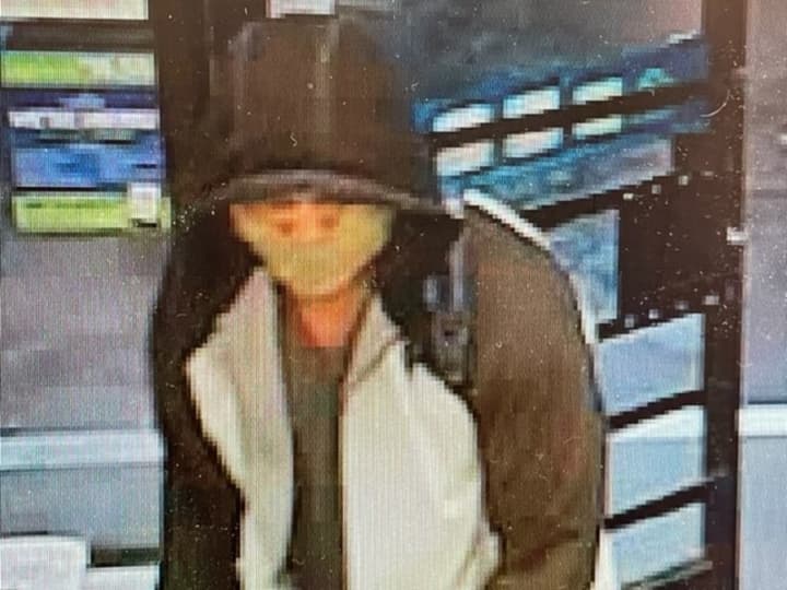 Know him? Police in North Branford are asking the public for help identifying an armed robber.