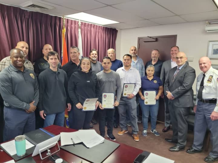 Several members of the Westchester County Police Department were awarded for their role in seizing almost one ton of cocaine, worth $32 million.