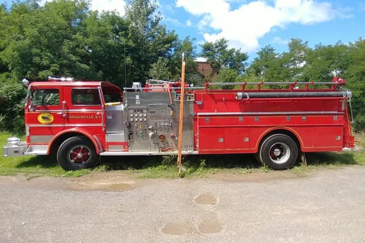 &#x27;Baby&#x27; the firetruck.