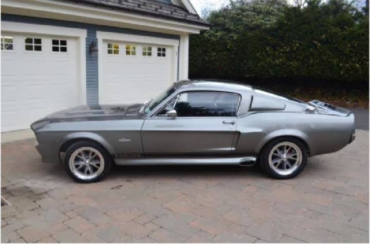 Police are seeking the public&#x27;s assistance in locating a stolen 968 gray Ford Mustang Shelby GT 500  in Connecticut.