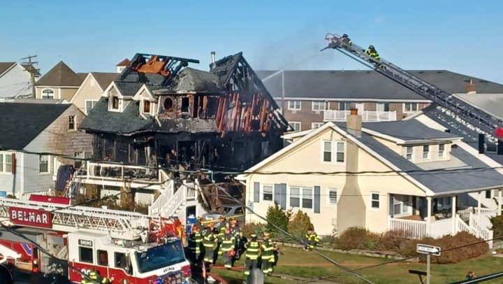 Belmar house fire