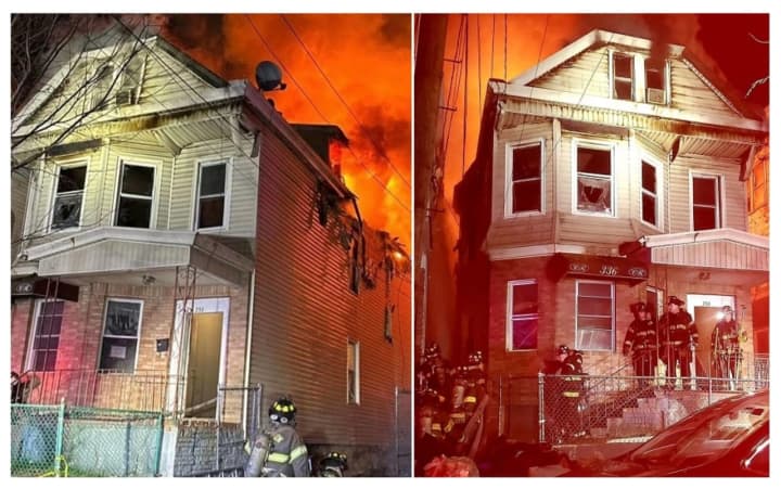 Overnight fire at 333 Hamilton Avenue, Paterson on March 29, 203.