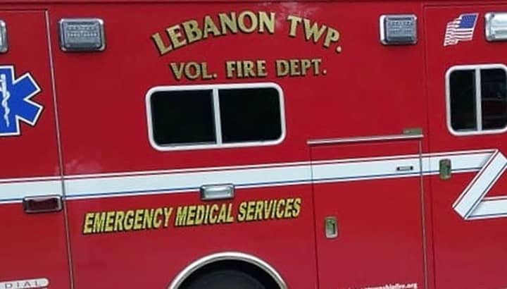 Lebanon Township Volunteer Fire Department EMS transported the teen to a local hospital with minor injuries.