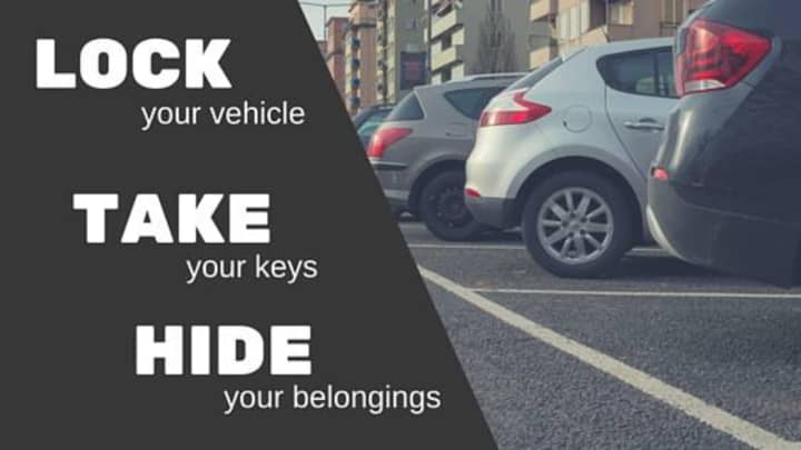 The Brookfield Police Department is cautioning residents to lock up at night following a series of car break-ins.