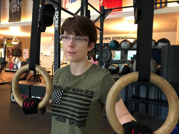 Kelly Ann Woods of Paramus credits supporters and workouts at CrossFit The Rack located inside of Gold&#x27;s Gym for her brain injury recovery.