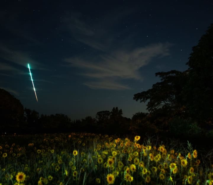 New Jersey&#x27;s Werner Tedesco captured the fireball that lit up the mid-Atlantic Sunday, Sept. 3.