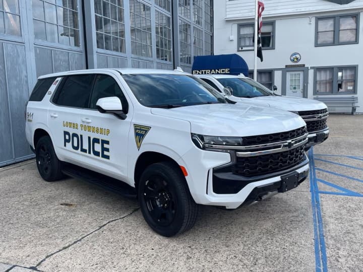 A cruiser for the Lower Township (NJ) Police Department.