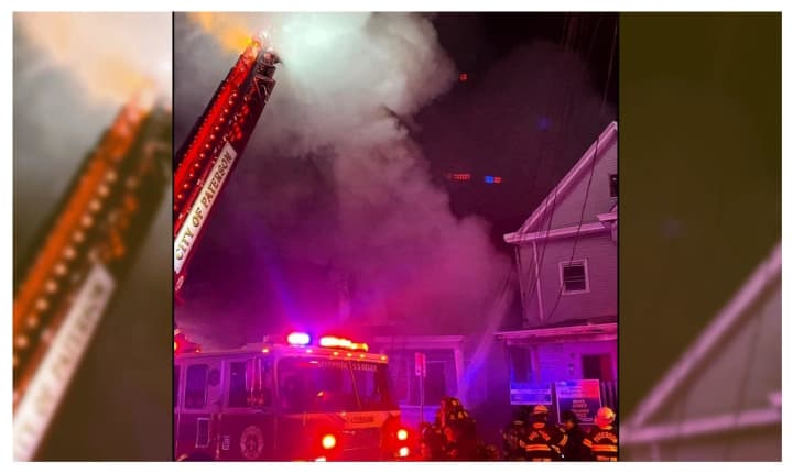 Flames ignited on the second floor of the apparently vacant 2½-story building on Lafayette Street just off Rosa Parks Boulevard around 10:30 p.m. Monday, Oct. 23.