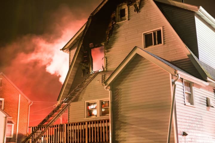 Hatboro house fire Nov. 23.